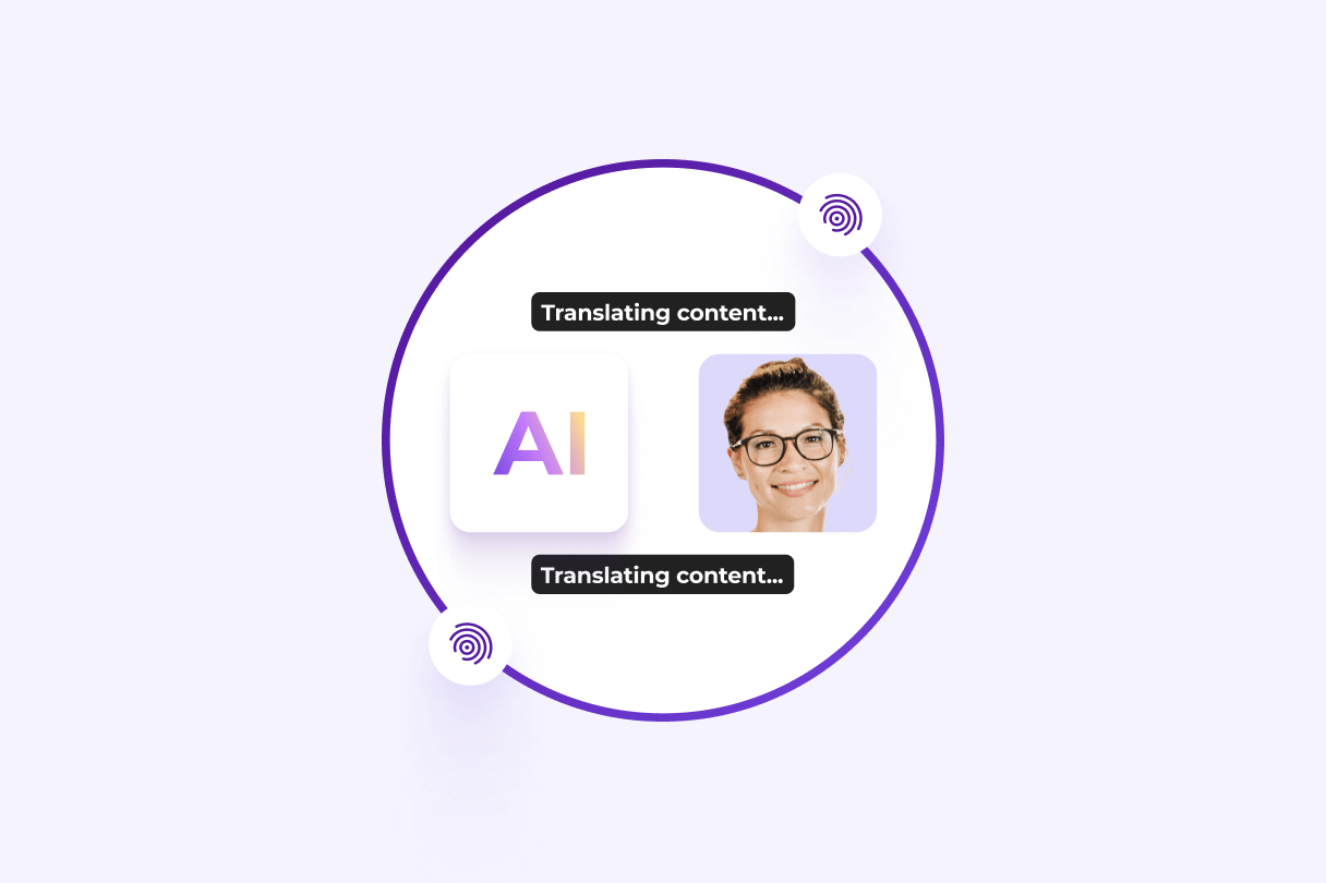 AI translation image